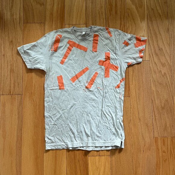 American Apparel: 3 Screenprinted summer shirts - Picture 2 of 4